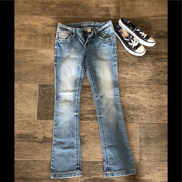 Cute Faded Bootcut Jeans - Picture 4 of 4